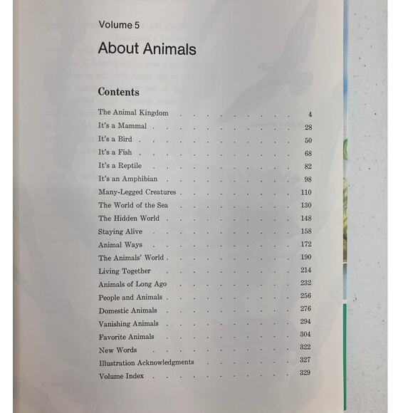 Vintage 1988 Childcraft How And Why Library About Animals Childrens Encyclopedia - Picture 6 of 13